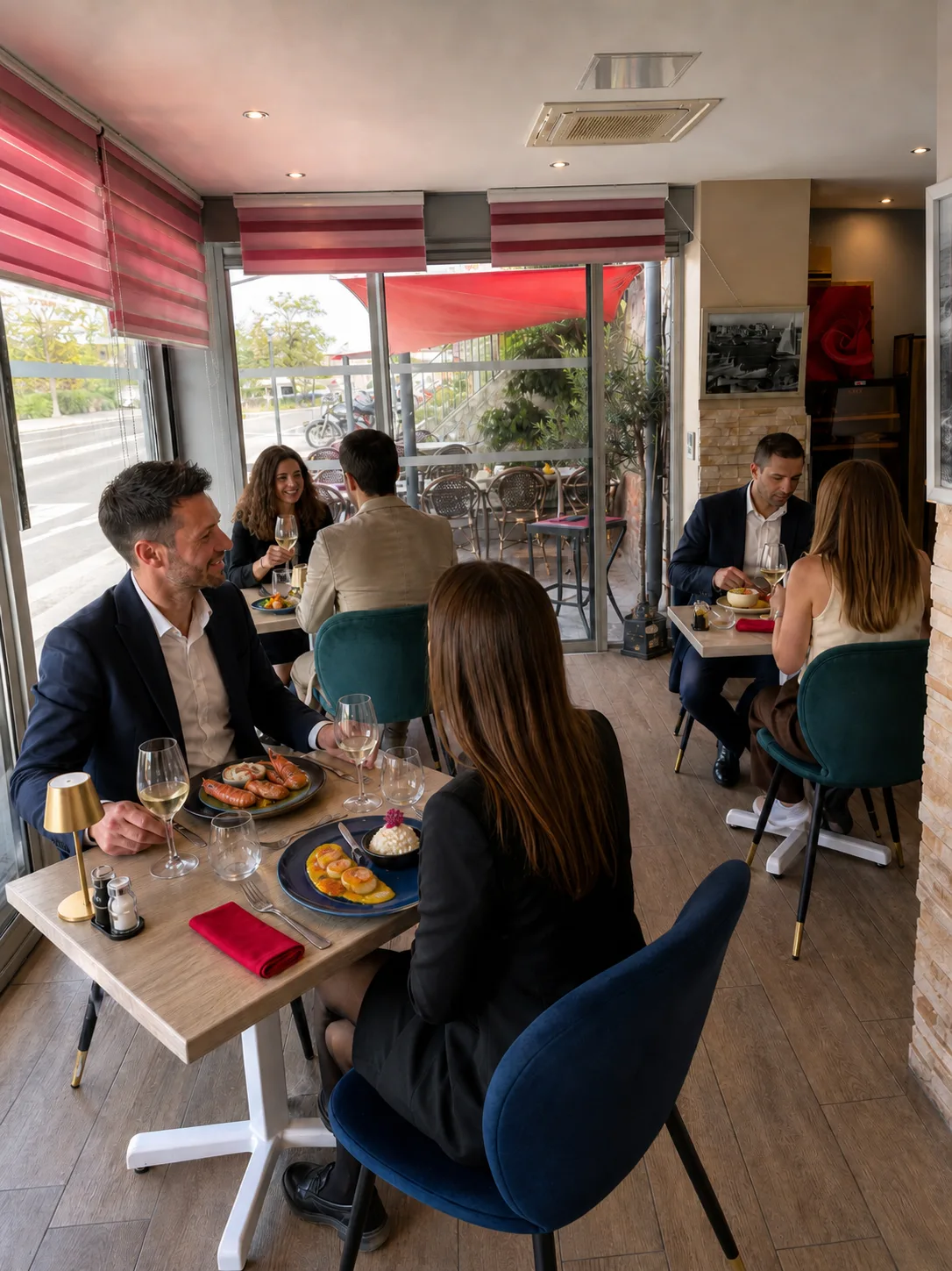 Plat ou salle du restaurant Saveurs du Brusc