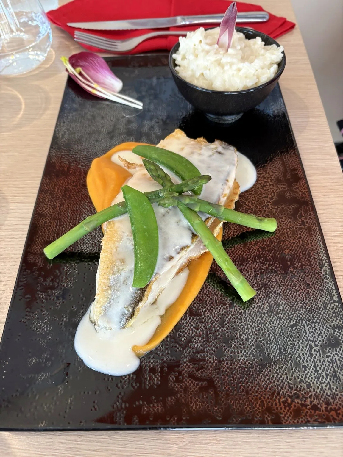 Plat ou salle du restaurant Saveurs du Brusc